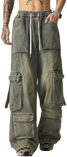 Tripp NYC Crypt Pants [Black Denim] Baggy Wide Leg Gothic Emo Punk